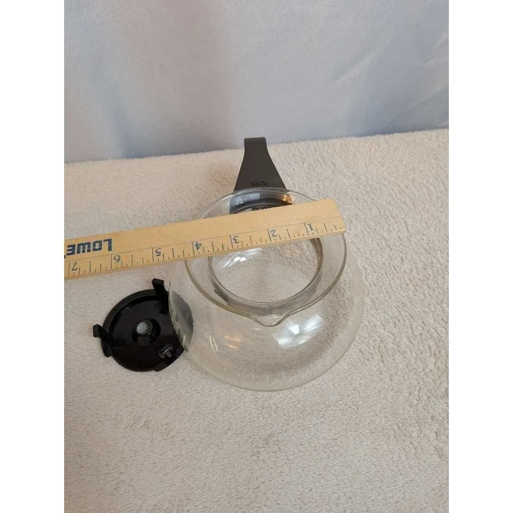 BUNN Glass Coffee Pot Carafe Replacement w Black‎ Handle Lid 12 Cup